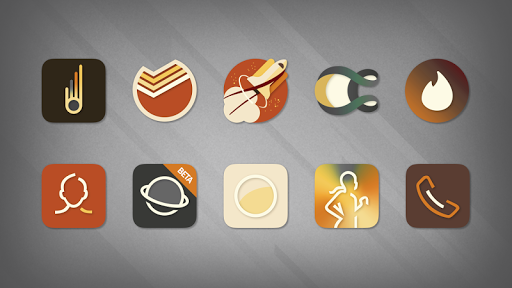 Saturate Icon Pack - عکس برنامه موبایلی اندروید