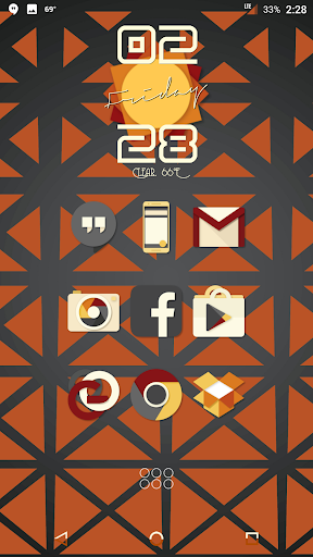 Saturate Icon Pack - عکس برنامه موبایلی اندروید