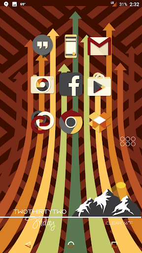 Saturate Icon Pack - عکس برنامه موبایلی اندروید