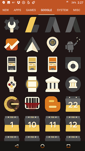 Saturate Icon Pack - عکس برنامه موبایلی اندروید