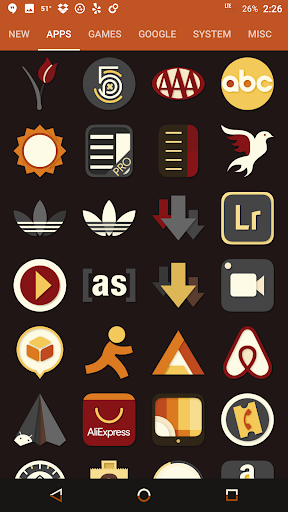 Saturate Icon Pack - عکس برنامه موبایلی اندروید