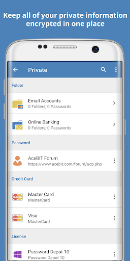 Password Depot for Android - عکس برنامه موبایلی اندروید