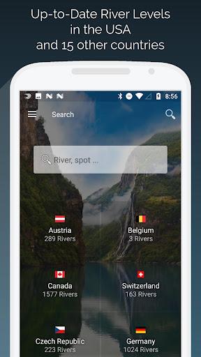 RiverApp - River levels - عکس برنامه موبایلی اندروید
