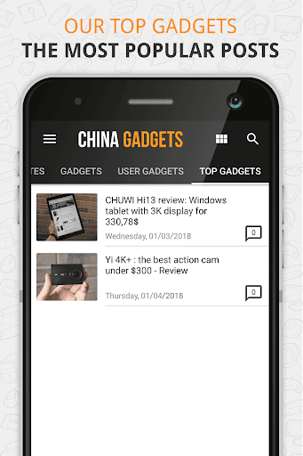 China Gadgets – Die Gadget App - عکس برنامه موبایلی اندروید