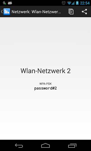 WiFi Password Reader - Image screenshot of android app