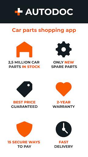 AUTODOC: buy car parts online - Image screenshot of android app