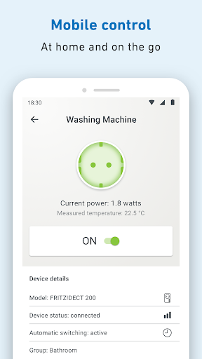 FRITZ!App Smart Home - عکس برنامه موبایلی اندروید