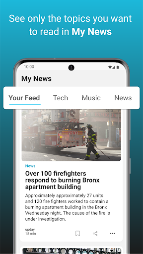 Upday | Local & World News - عکس برنامه موبایلی اندروید
