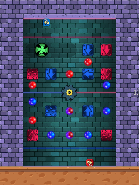 Fall To The Top - Gameplay image of android game