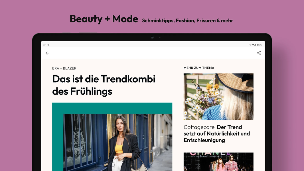 BRIGITTE – Mode, Liebe, Beauty - Image screenshot of android app