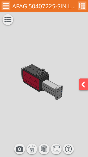 LinkAble CAD Models - Image screenshot of android app