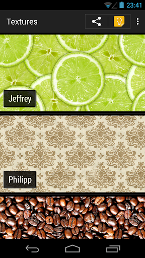 Texture Wallpapers - Image screenshot of android app