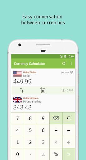 Currency Calculator - عکس برنامه موبایلی اندروید