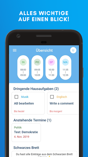 Schulplaner: Sharezone - Image screenshot of android app