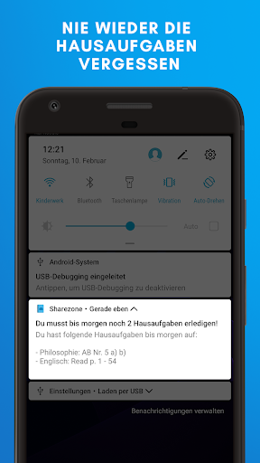 Schulplaner: Sharezone - Image screenshot of android app