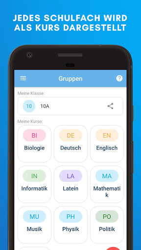 Schulplaner: Sharezone - Image screenshot of android app