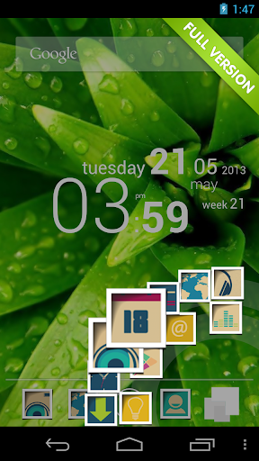 CircleLauncher light - Image screenshot of android app