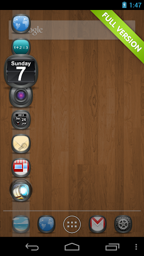 CircleLauncher light - Image screenshot of android app