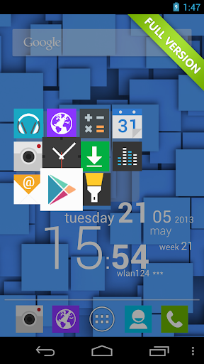 CircleLauncher light - Image screenshot of android app