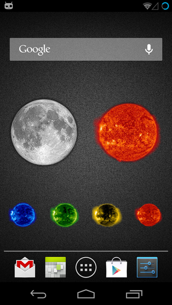 Sun and Moon - عکس برنامه موبایلی اندروید
