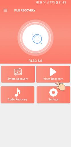 File Recovery - Recover Deleted Files - عکس برنامه موبایلی اندروید