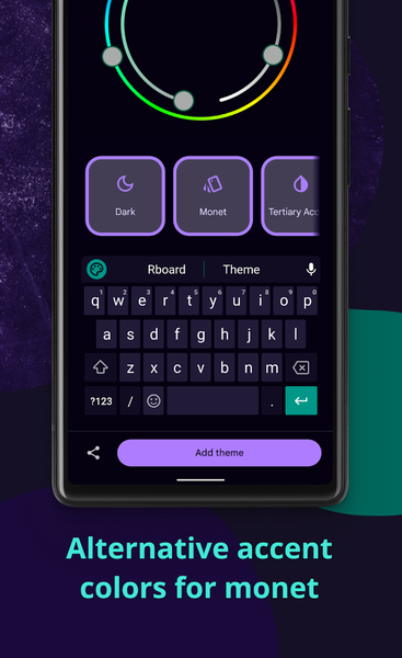Rboard Theme Creator - عکس برنامه موبایلی اندروید