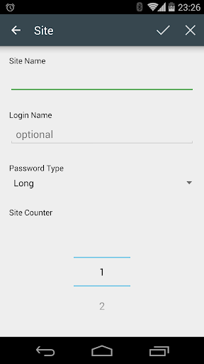 Master Password - Image screenshot of android app