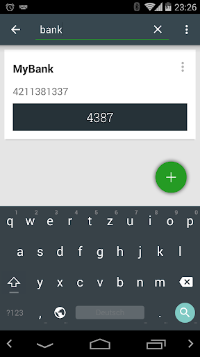 Master Password - Image screenshot of android app
