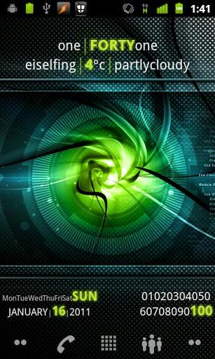 Minimalistic Text: Widgets - عکس برنامه موبایلی اندروید