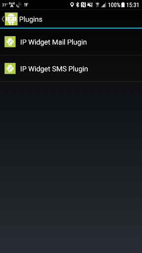 IP Widget SMS Plugin - عکس برنامه موبایلی اندروید