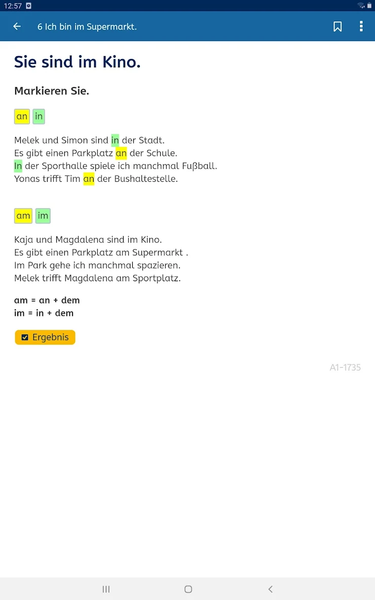 A۱-Deutsch - عکس برنامه موبایلی اندروید