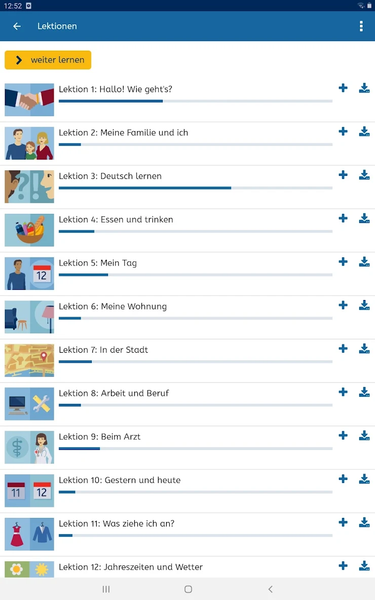 A۱-Deutsch - عکس برنامه موبایلی اندروید