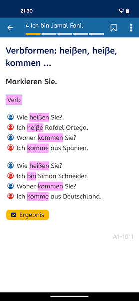 A۱-Deutsch - عکس برنامه موبایلی اندروید