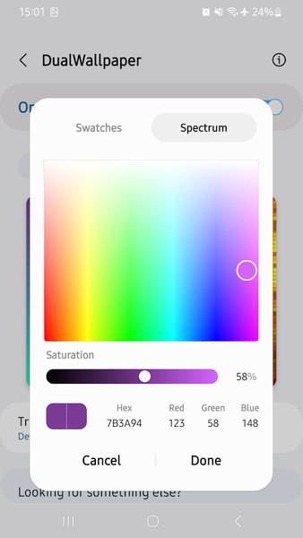 Dual Wallpaper - عکس برنامه موبایلی اندروید