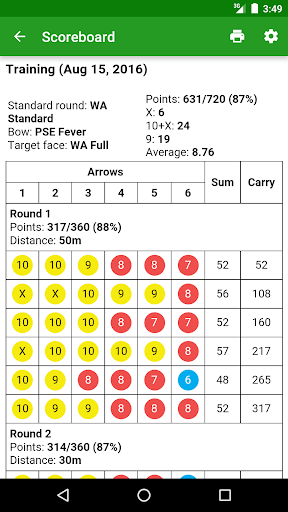 MyTargets Archery - عکس برنامه موبایلی اندروید