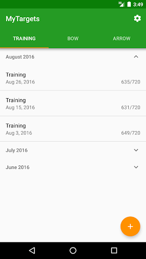 MyTargets Archery - عکس برنامه موبایلی اندروید