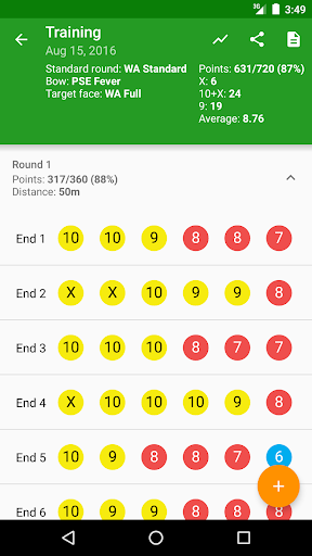MyTargets Archery - عکس برنامه موبایلی اندروید
