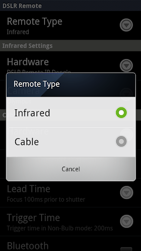 DSLR Remote - عکس برنامه موبایلی اندروید