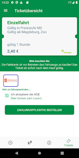 easy.GO - For bus, train & Co. - Image screenshot of android app