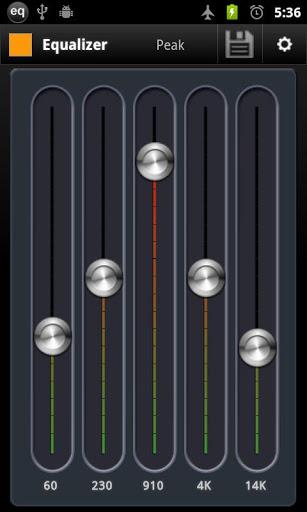 AnEq Equalizer Free - عکس برنامه موبایلی اندروید