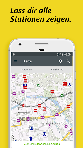 BVG Fahrinfo: Route planner - عکس برنامه موبایلی اندروید