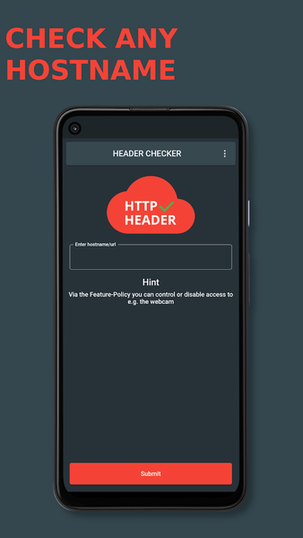 Header Checker - عکس برنامه موبایلی اندروید