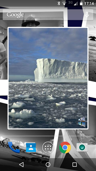Camera Pictures Live Wallpaper - Image screenshot of android app