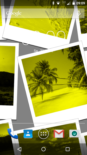 Camera Pictures Live Wallpaper - Image screenshot of android app