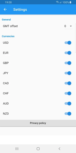 Institutional Forex Meter - Image screenshot of android app