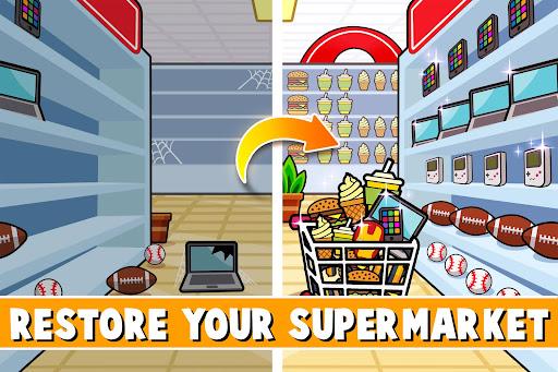 Idle Supermarket Empire Tycoon - عکس بازی موبایلی اندروید