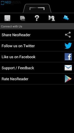 NeoReader QR & Barcode Scanner - Image screenshot of android app