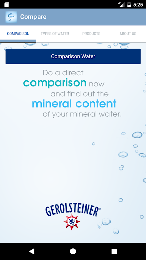 Mineral Waters - Image screenshot of android app