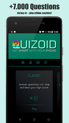 Quizoid: Offline Trivia Quiz - عکس بازی موبایلی اندروید