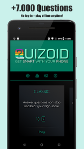 Quizoid: Offline Trivia Quiz 2020 - عکس بازی موبایلی اندروید